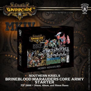 Privateer Press WARMACHINE: BRINEBLOOD MARAUDERS: CORE ARMY STARTER