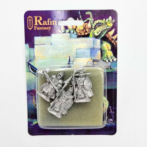 Rafm Miniatures REGIMENT OF BLOOD - IRON LORDS (3) Rafm Miniatures REGIMENT OF BLOOD - IRON LORDS (3)
