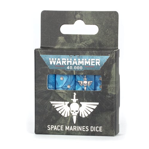 Games Workshop 40K: SPACE MARINES DICE