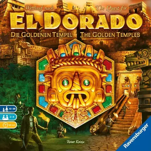 Ravensburger THE QUEST FOR EL DORADO: THE GOLDEN TEMPLES EXPANSION Ravensburger THE QUEST FOR EL DORADO: THE GOLDEN TEMPLES EXPANSION