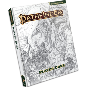 Paizo Publishing PATHFINDER 2E REMASTERED: PLAYER CORE RULEBOOK HC (Sketch Cover Ed.)