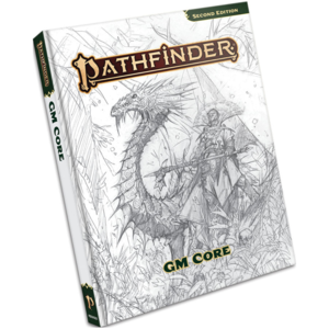 Paizo Publishing PATHFINDER 2E REMASTERED: GM CORE RULEBOOK HC (Sketch Cover Ed.)