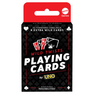 Mattel UNO: WILD TWISTS PLAYING CARDS