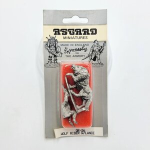 Asgard Miniatures WOLF RIDER w/ SCIMITAR (mislabeled)