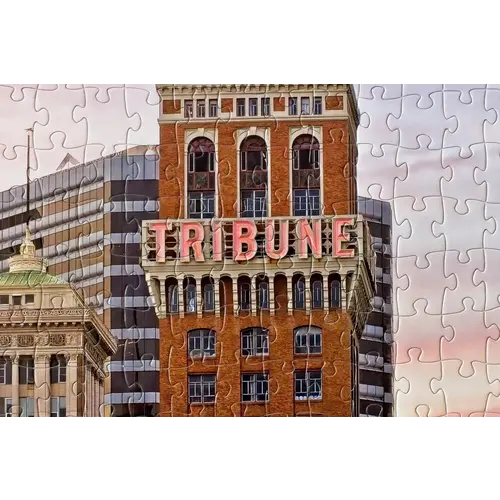 Oakland Puzzle Company OP500 TRIBUNE TOWER