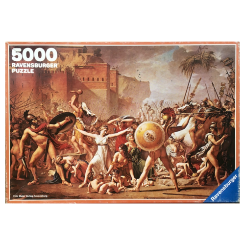 Ravensburger RV5000 DAVID - THE INTERVENTION OF THE SABINE WOMEN (Out of Print, 1983)