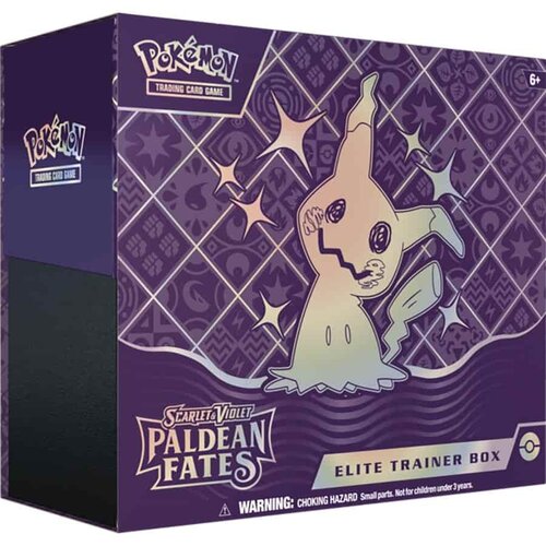 Pokemon USA POKEMON TCG: SCARLET & VIOLET PALDEAN FATES: ELITE TRAINER BOX