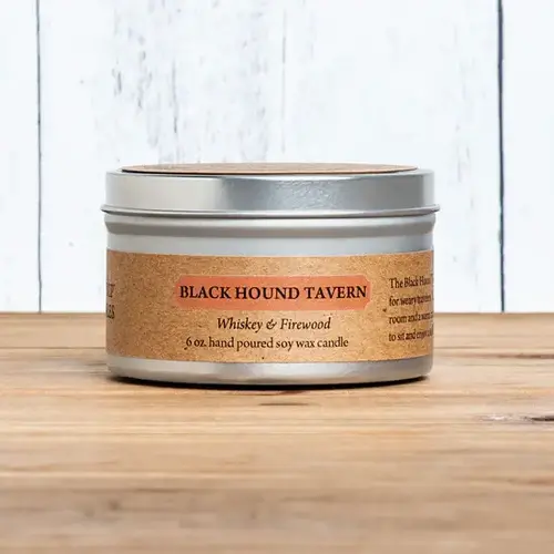 Cantrip Candles CANDLE - BLACK HOUND TAVERN 6OZ