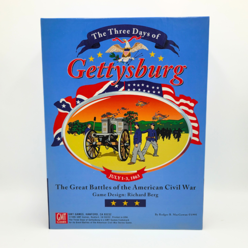 GMT Games THE THREE DAYS OF GETTYSBURG (1st Edition)