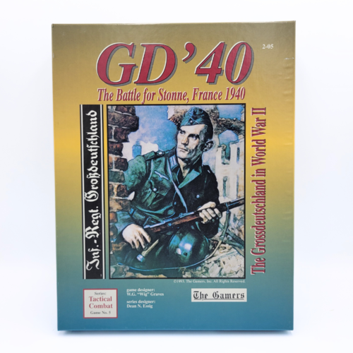 The Gamers GD '40: THE BATTLE FOR STONNE, FRANCE (1993)