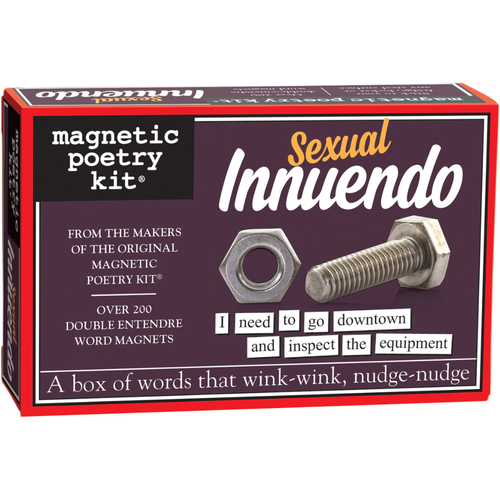 Magnetic Poetry MAGNETIC POETRY SEXUAL INNUENDO