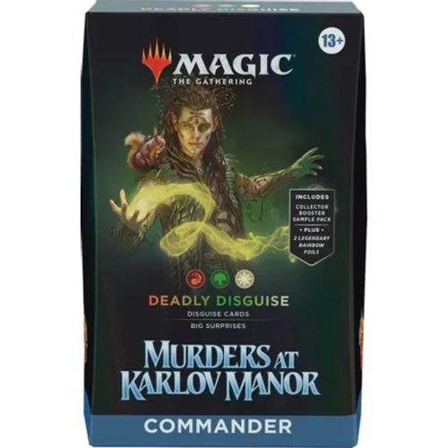 Wizards of the Coast MTG: MURDERS AT KARLOV MANOR COMMANDER-DEADLY DISGUISE