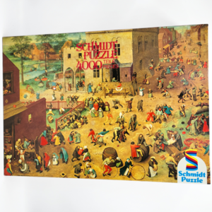 Schmidt Puzzle SP4000 BRUEGHEL - CHILDREN'S GAMES (Out of Print)