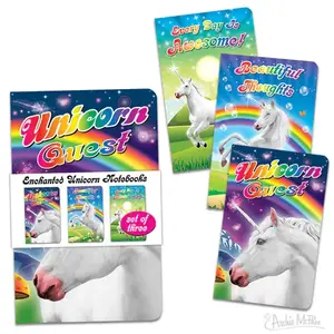 Archie McPhee ENCHANTED UNICORN NOTEBOOK - AWESOME