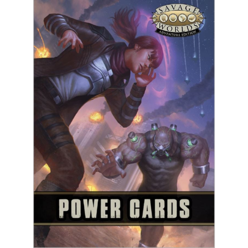 Pinnacle Entertainment Group SAVAGE WORLDS: POWER CARDS