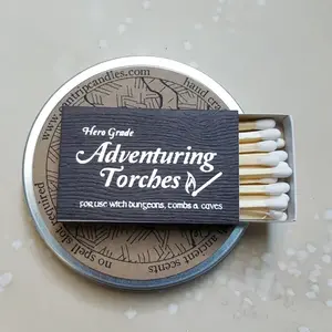 Cantrip Candles SPELLBOOK MATCHES - ADVENTURING TORCHES