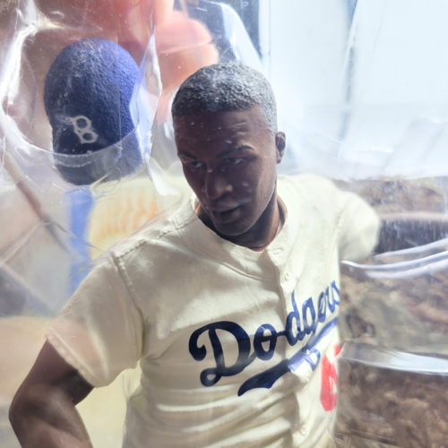 McFarlane Toys COOPERSTOWN COLLECTION 3 BROOKLYN DODGERS JACKIE ROBINSON