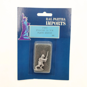 Ral Partha FIGHTER IN 3/4 PLATE ARMOUR (Assorted Poses)