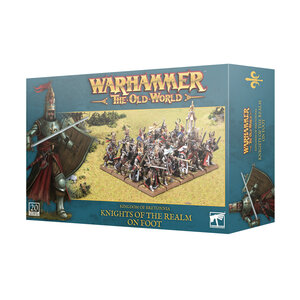 Games Workshop KINGDOM OF BRETONNIA: KNIGHTS OF THE REALM ON FOOT