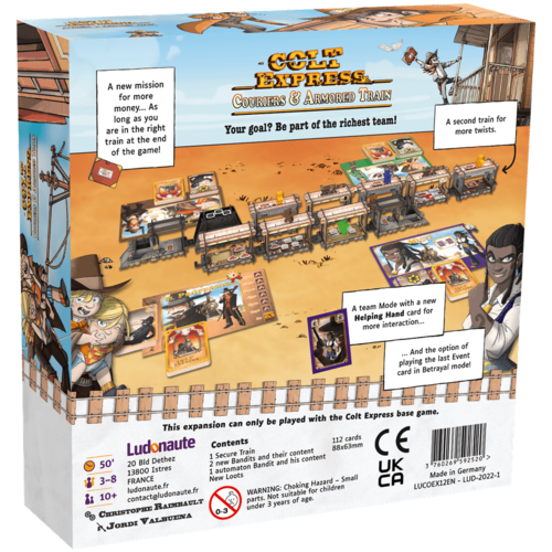 Ludonaute COLT EXPRESS: COURIERS & ARMORED TRAIN