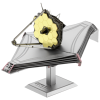 3D METAL EARTH JAMES WEBB SPACE TELESCOPE