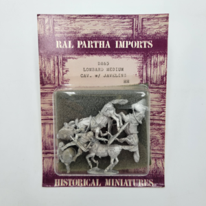 Ral Partha LOMBARD MEDIUM CAVALRY w/ JAVELINS (3)