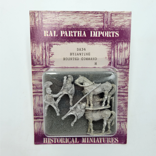 Ral Partha BYZANTINE MOUNTED COMMAND (3)