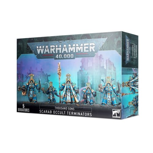 Games Workshop THOUSAND SONS: SCARAB OCCULT TERMINATORS