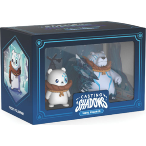 TeeTurtle CASTING SHADOWS: VINYL FIGURE SET - FROST POLARPAW & FROST THE MERCILESS