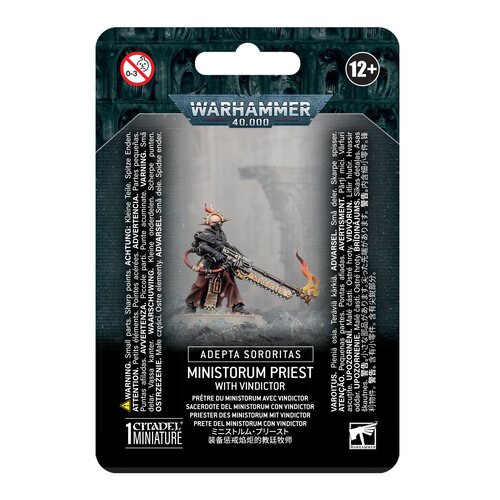 Games Workshop ADEPTA SORORITAS: MINISTORUM PRIEST W/ VINDICTOR