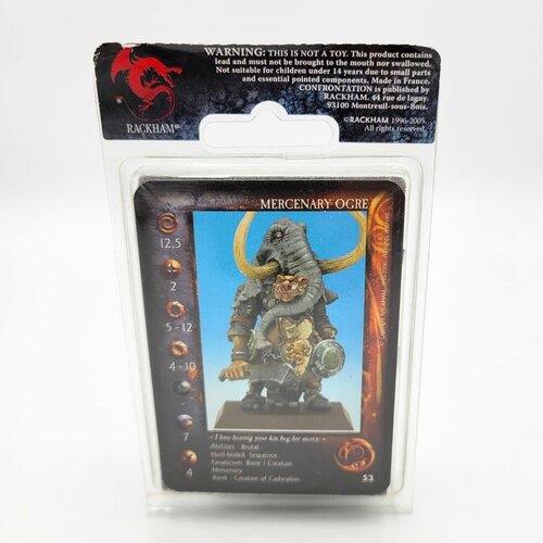 Rackham MERCENARY OGRE (2005, Ltd 0506/3500)