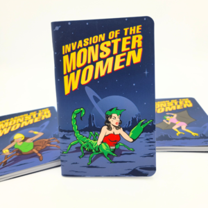 Archie McPhee MONSTER WOMEN NOTEBOOK - SCORPION