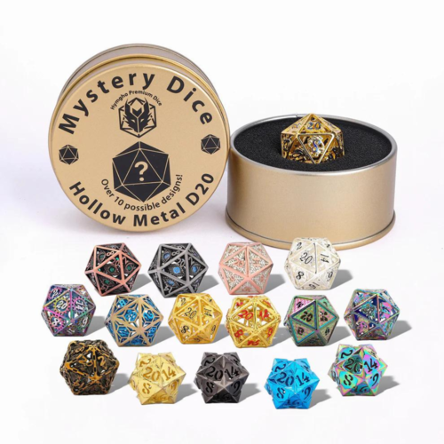 Hymgho Dice QUEST'S REWARD MYSTERY D20 - HOLLOW METAL