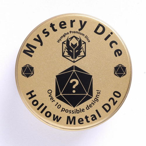 Hymgho Dice QUEST'S REWARD MYSTERY D20 - HOLLOW METAL