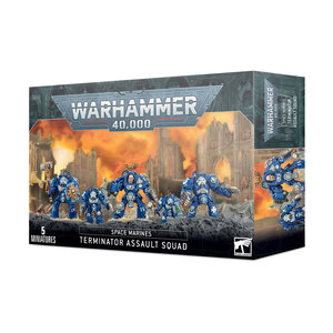 Games Workshop SPACE MARINES: TERMINATOR ASSAULT SQUAD