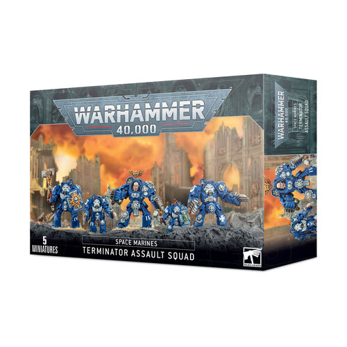 Games Workshop SPACE MARINES: TERMINATOR ASSAULT SQUAD