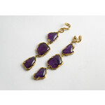 Diablo Organics Diablo Organics Amethyst Dangle on small classic coil