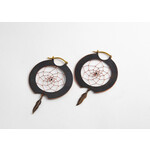 Quetzalli jewelry Quetzalli Copper Dream Catcher hoops
