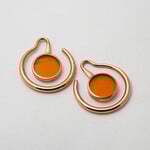 Maya Jewelry Maya Rose Gold Plate & Amber "Eye of the Beholder"