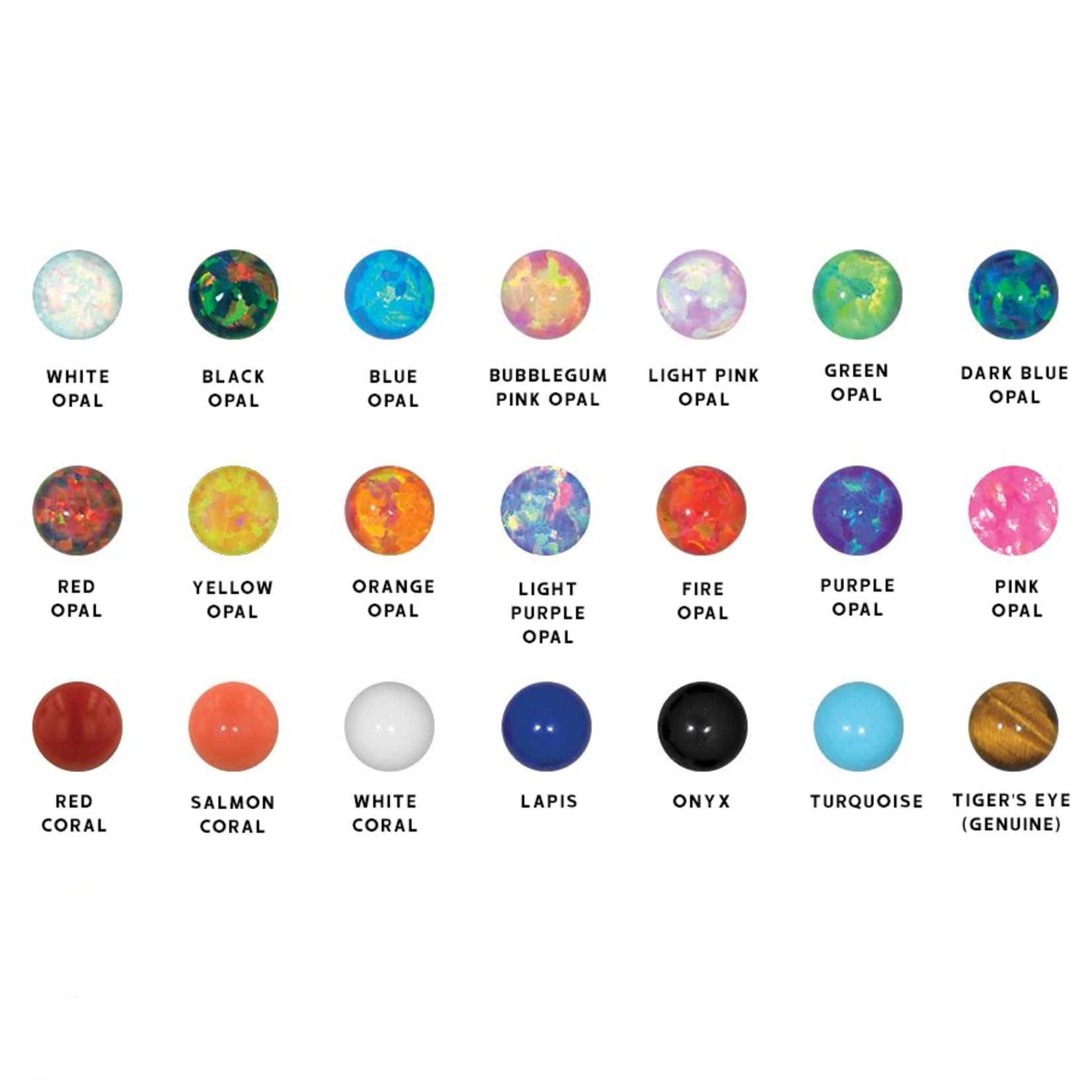 Neometal Neometal Titanium 2.5mm bezel-set cabochon press-fit end