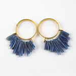 Buddha Jewelry Organics BJO Brass "Aurora" Hoops