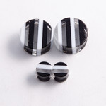 Gorilla Glass Gorilla Glass Striped Double Flare Plugs