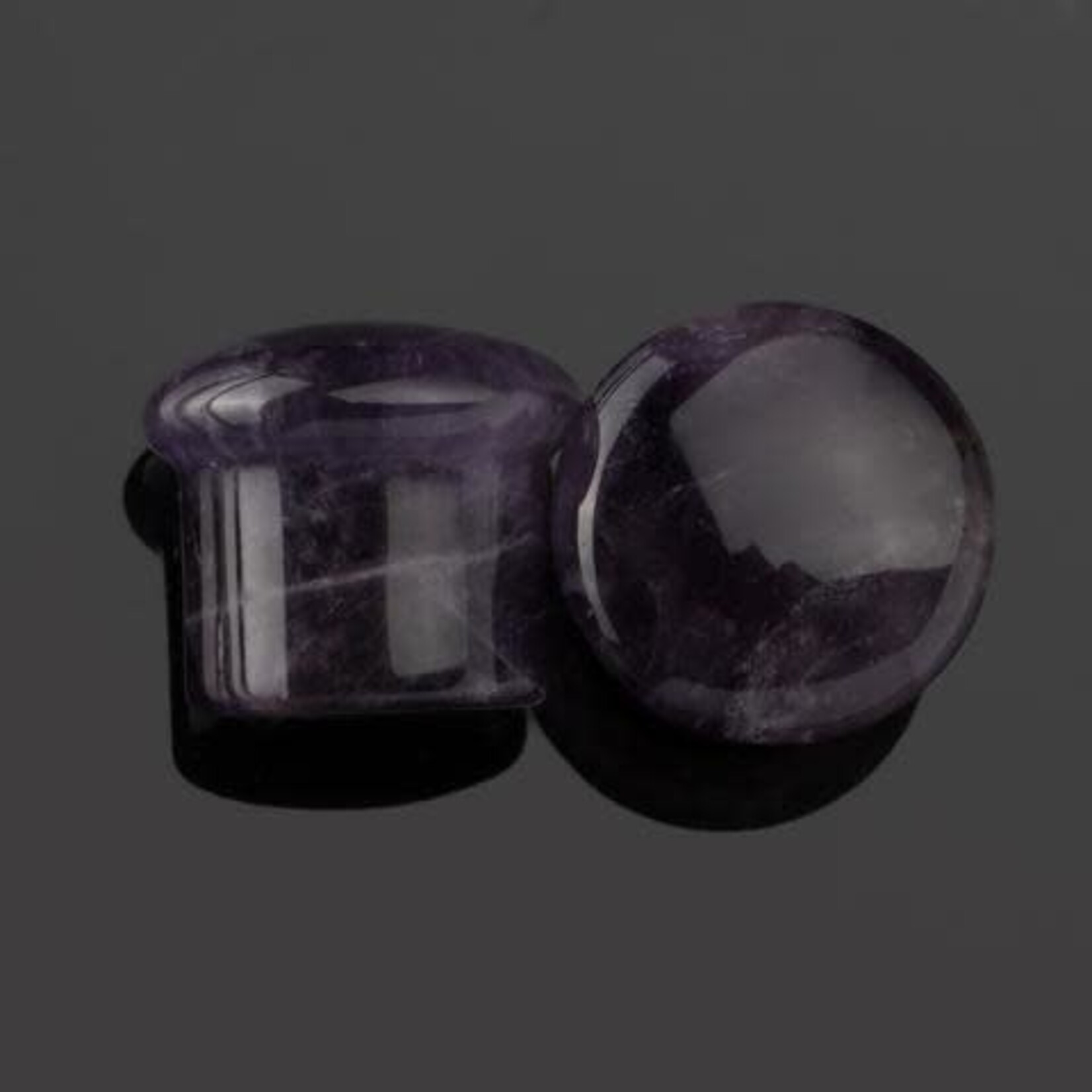 Diablo Organics Diablo Organics Single Flared Amethyst Plug