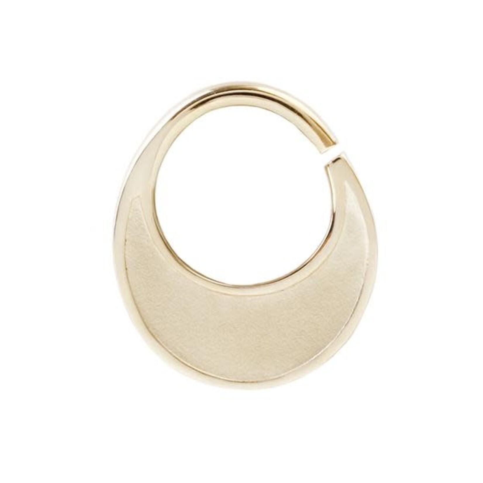 Buddha Jewelry Organics 16g 5/16 Buddha Jewelry Organics "Sandblasted Haute" seam ring