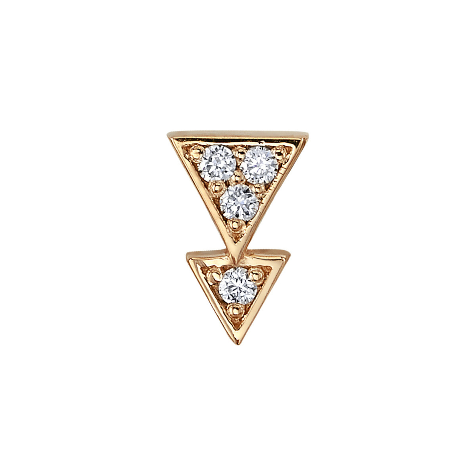 BVLA BVLA "Fate" press fit end with 4x 1.0 VS1 diamonds
