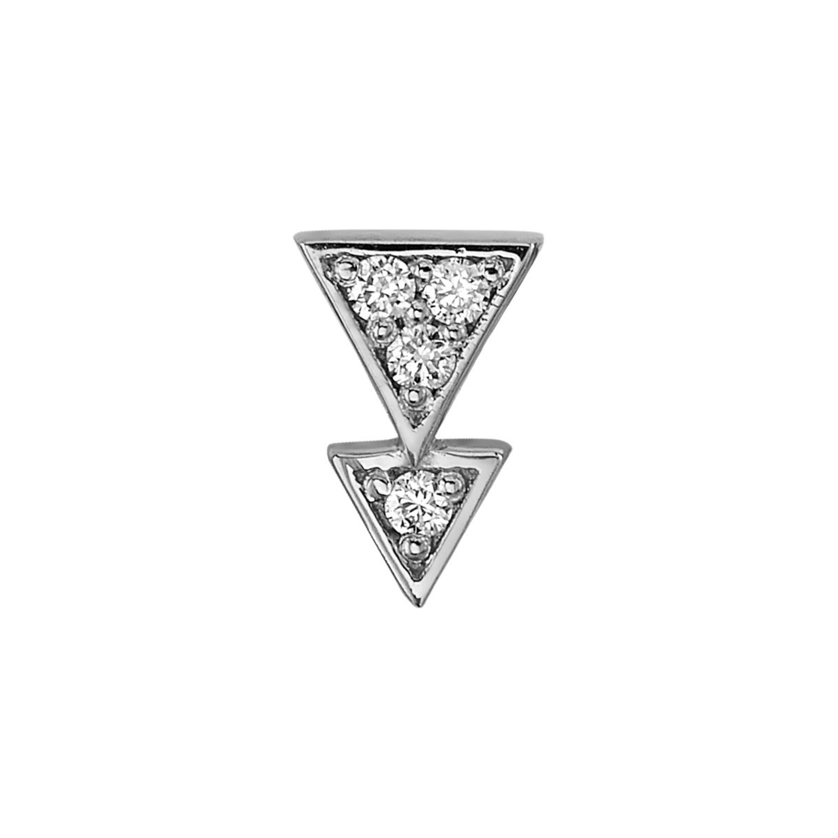 BVLA BVLA "Fate" press fit end with 4x 1.0 VS1 diamonds
