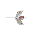 Buddha Jewelry Organics BJO Forward Facing "Moet" with Mercury Mist Topaz