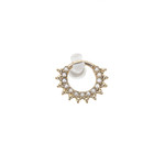 BVLA BVLA Rose Gold "Kolo" Clicker with Pearls & Gold Beads