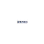 BVLA BVLA "Pave gem Strip" with Blue Diamonds