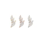 Buddha Jewelry Organics BJO "Multiplicity" with CZ